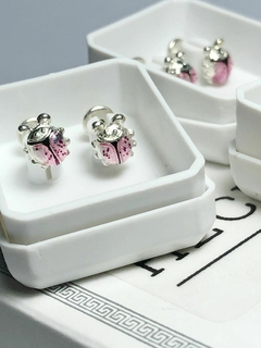Aros abridores de plata vaquita de san Antonio