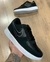 Tênis Nike Air Force Preto com detalhe veludo