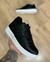 Tênis Nike Air Force Preto com solado Branco