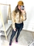 Puffer Metalizada Dourada - comprar online