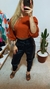 Calça Couro Fake Black - comprar online