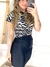 Cropped básica Zebra