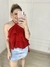 Blusa Fabi babado frente única na internet