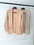 Blazer alfaiataria nude