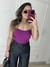 Cropped em tricot tomara que caia - comprar online