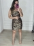 Imagem do VESTIDO PAETÊ ZEBRA DOURADO