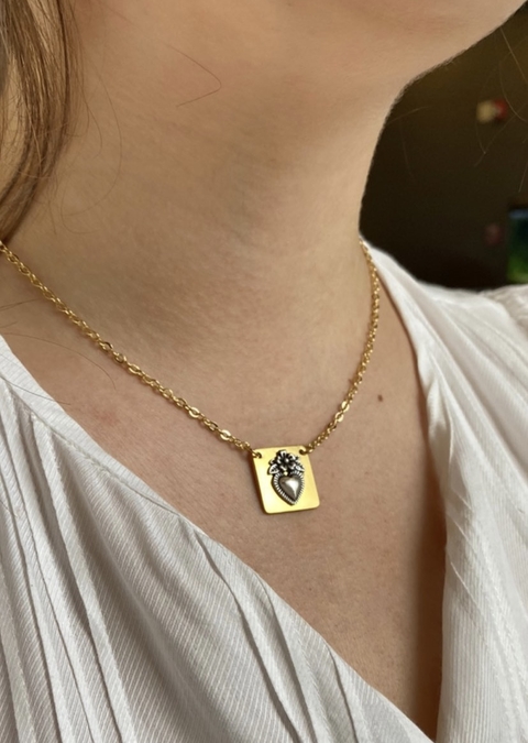 Collar Corazón Bouquet - comprar en línea