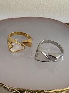 Anillo Dos corazones en internet