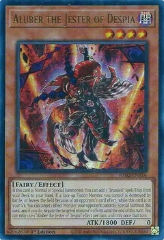 Aluber the Jester of Despia Yugioh Tcg