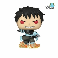 Funko Pop Shinra 981 con Fuego Fire Force.