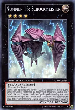 Number 16 Shock Master Yugioh Tcg - comprar en línea