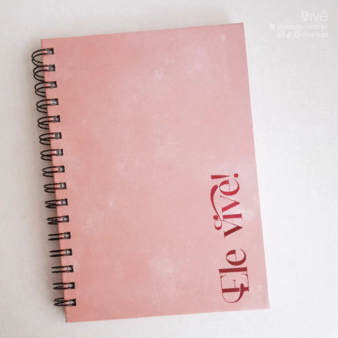 Caderno Devocional Ele Vive!