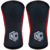 Joelheira Alta Performance 7mm NC Extreme - Preto/Vermelho