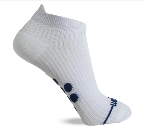 Meia Performace invisível Masculina Sapatilha Compressão Fio Emana - Cor: Branco / Tam: 38 a 43 - comprar online