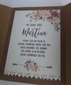 Tarjetas de invitación - M&A