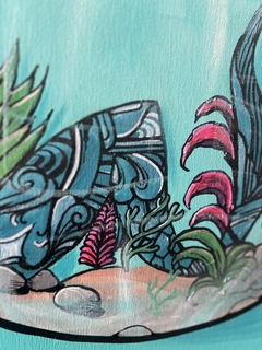 Sereia no aquário - Renattoo