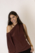 Blusa Ana Marrom na internet