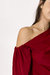 Blusa Ana Vermelha Marsala na internet