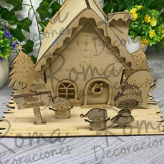 Casita Bombonera Navideña