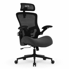 Cadeira DT3 Office Vita Super H Dark Grey, Mesh, Classe 4, 2D, Suporta Até 120kg