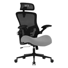 Cadeira DT3 Office Vita Super H Cinza, Mesh, Classe 4, 2D, Suporta Até 120kg