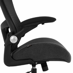 Cadeira DT3 Office Vita Super H Dark Grey, Mesh, Classe 4, 2D, Suporta Até 120kg - Connect Barra Informática - Somos referência em tecnologia de ponta, especializados em montagem de computadores de alta performance