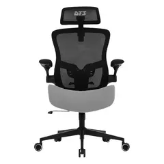 Cadeira DT3 Office Vita Super H Cinza, Mesh, Classe 4, 2D, Suporta Até 120kg - Connect Barra Informática - Somos referência em tecnologia de ponta, especializados em montagem de computadores de alta performance