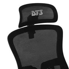 Cadeira DT3 Office Vita Super H Black, Mesh, Classe 4, 2D, Suporta Até 120kg - Connect Barra Informática - Somos referência em tecnologia de ponta, especializados em montagem de computadores de alta performance