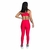 Calça Legging Canelada Vermelha Moari Training - comprar online