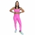 Calça Legging Canelada Rosa Baby Moari Training