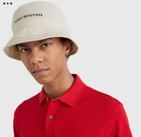 BUCKET TOMMY HILFIGER SKYLINE - BEGE