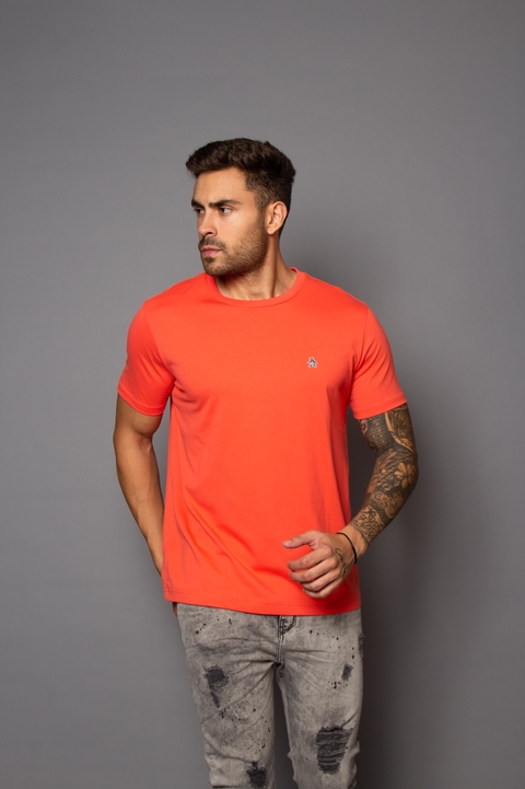 T-SHIRT ORIGINAL PENGUIN CLÁSSICA - LARANJA