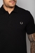 POLO FRED PERRY PLAIN - BLACK - JP store