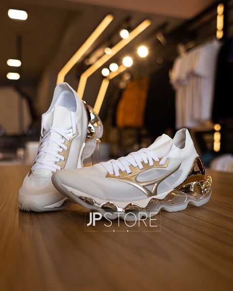TÊNIS MIZUNO WAVE PROPHECY SORAYAMA - BRANCO