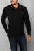 POLO MANGA LONGA FRED PERRY LS TWIN TIPPED - BLACK en internet