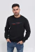 BLUSA MOLETOM DIESEL S-GINN-IND FELPA - BLACK