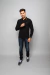 POLO MANGA LONGA FRED PERRY LS TWIN TIPPED - BLACK - comprar online
