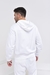 BLUSA MOLETOM DIESEL S-GINN-HOOD-ZIP-DIV FELPA C/ ZIPER E CAPUZ - BRANCA - comprar online