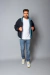 JAQUETA TOMMY HILFIGER WCC REVERSIBLE FLAG - AZUL MARINHO - JP store