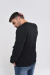 BLUSA MOLETOM DIESEL S-GINN-IND FELPA - BLACK - tienda online