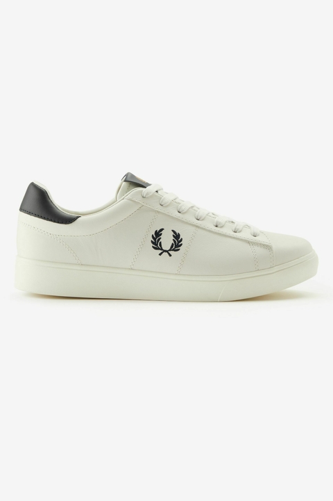 SAPATÊNIS FRED PERRY B721 LEATHER - BRANCO