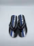 CHINELO TOMMY HILFIGER BONDI 12D - LISTRADO PRETO/AZUL/CINZA/BRANCO - JP store
