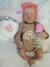 Bebê Reborn Levi Menina Vinil Siliconado - loja online
