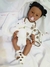 Bebê Reborn Boneca Negra Silicone 55cm - comprar online