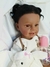 Imagem do Bebê Reborn Boneca Negra Silicone 55cm