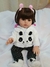 Boneca Reborn Menina Panda Silicone - loja online