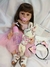 Boneca Bebê Reborn Coelhinha Menina 55cm Corpo de Silicone - Joke e Joke