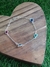 pulseira zircônias coloridas coração