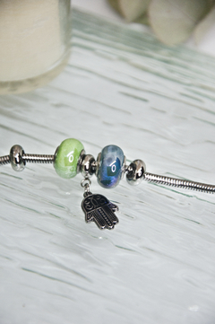 Pulsera con "CHARMS" de diferentes motivos (Acero Quirúrgico) - comprar online
