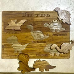 Quebra Cabeça Dinossauros na internet